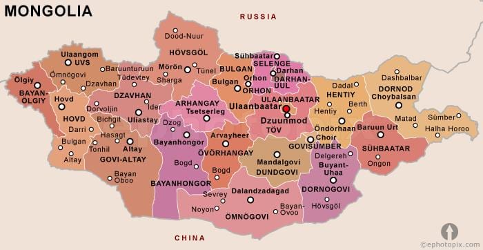 lao se Mongolia política 